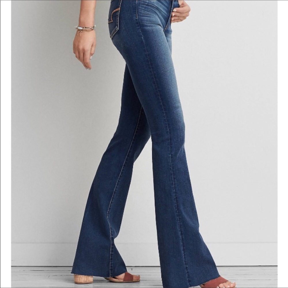 American Eagle Outfitters Flare 👖Hi Rise Artist